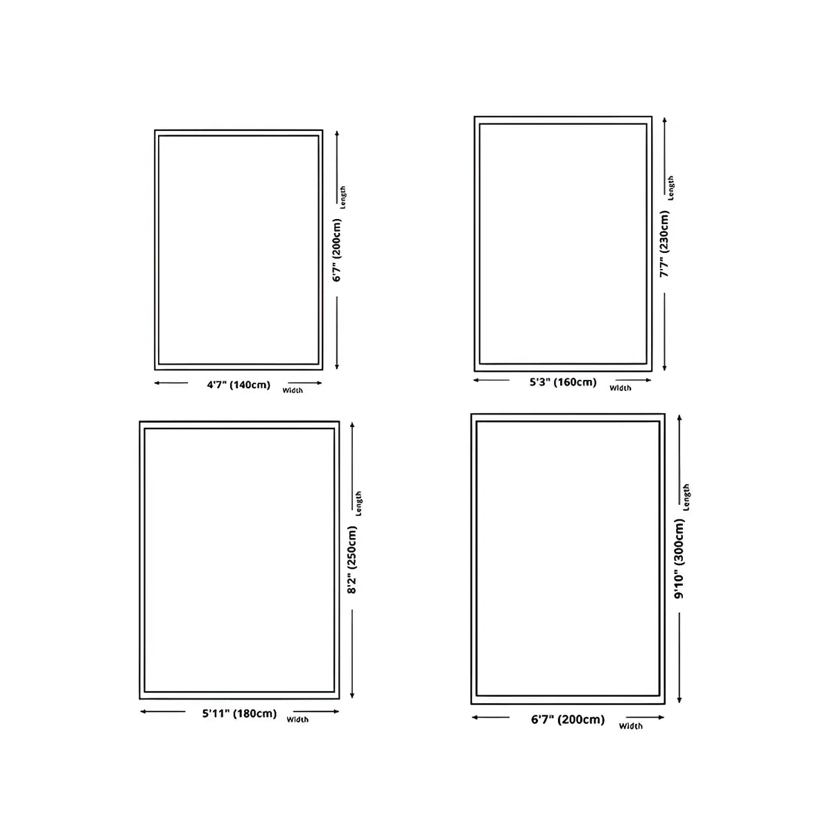 Bedroom Lemon Printed Rectangle Polyester Area Rug Image - 11