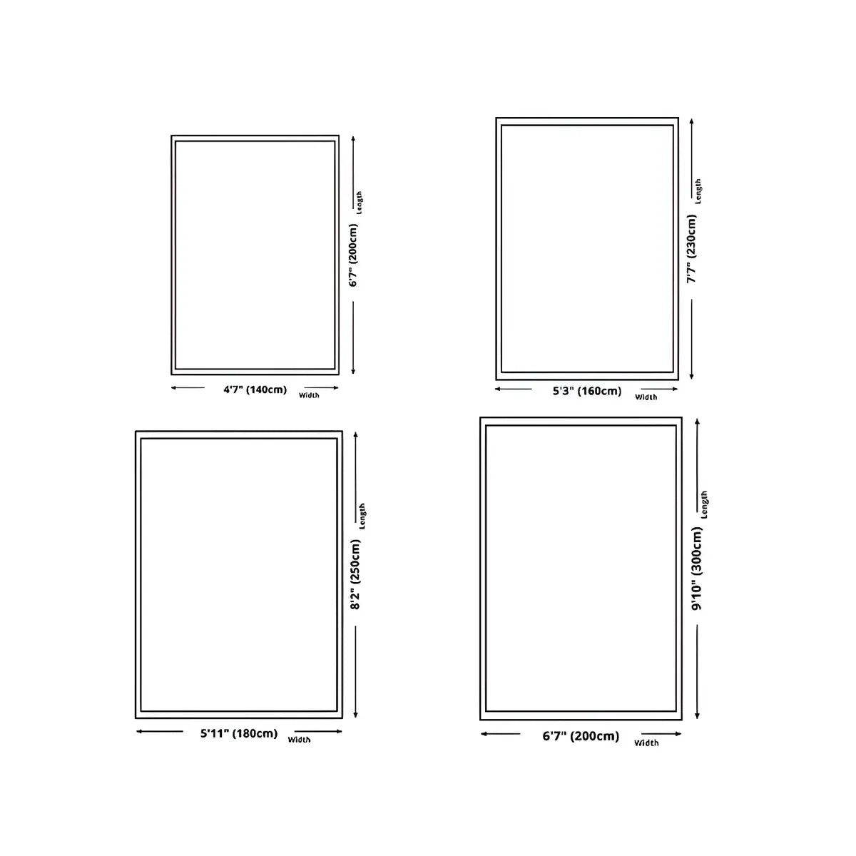 Bedroom Pet Friendly Rectangle Lambswool Ombre Area Rug Image - 16