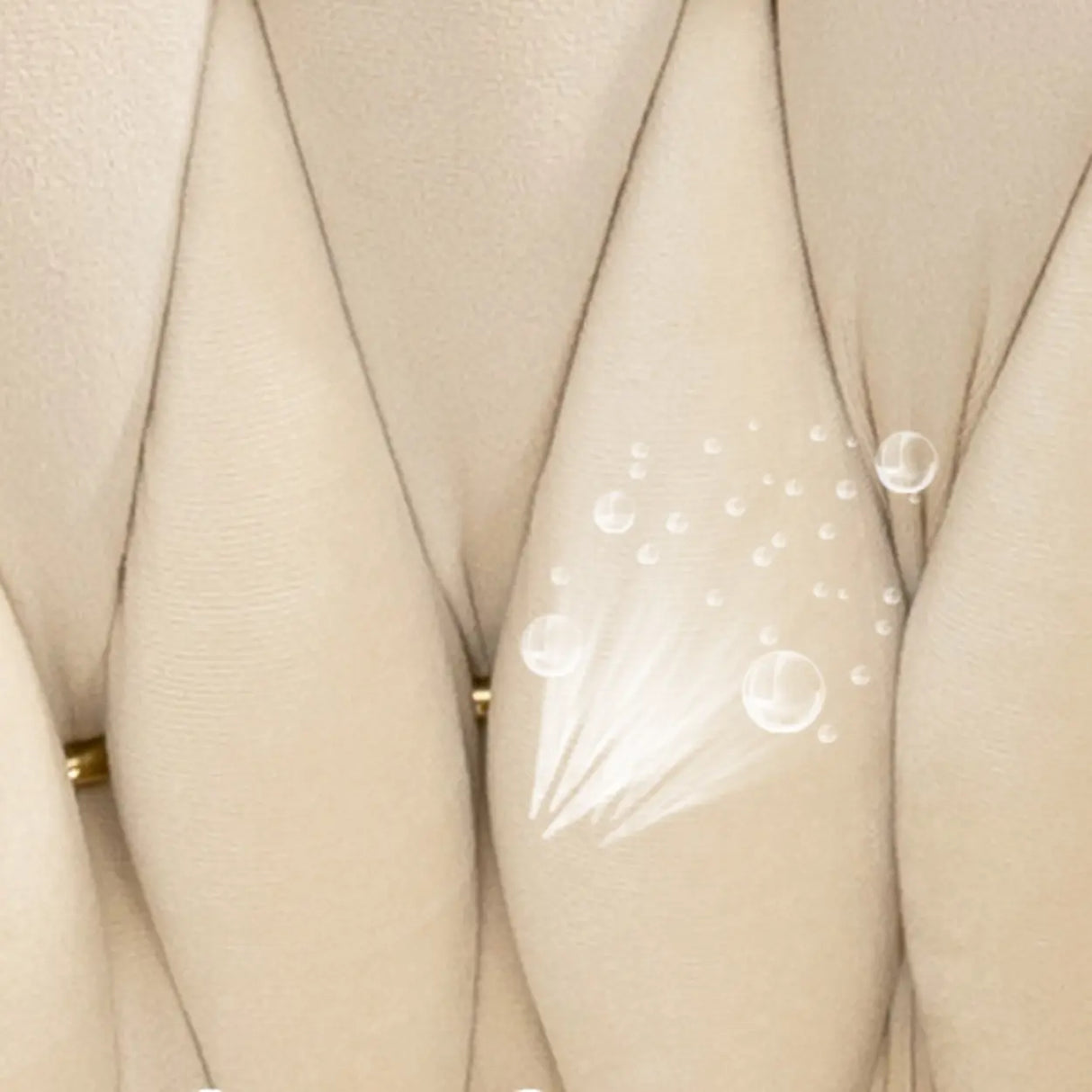 Beige Adjustable Seat Height Velvet Swivel Office Chair Image - 10