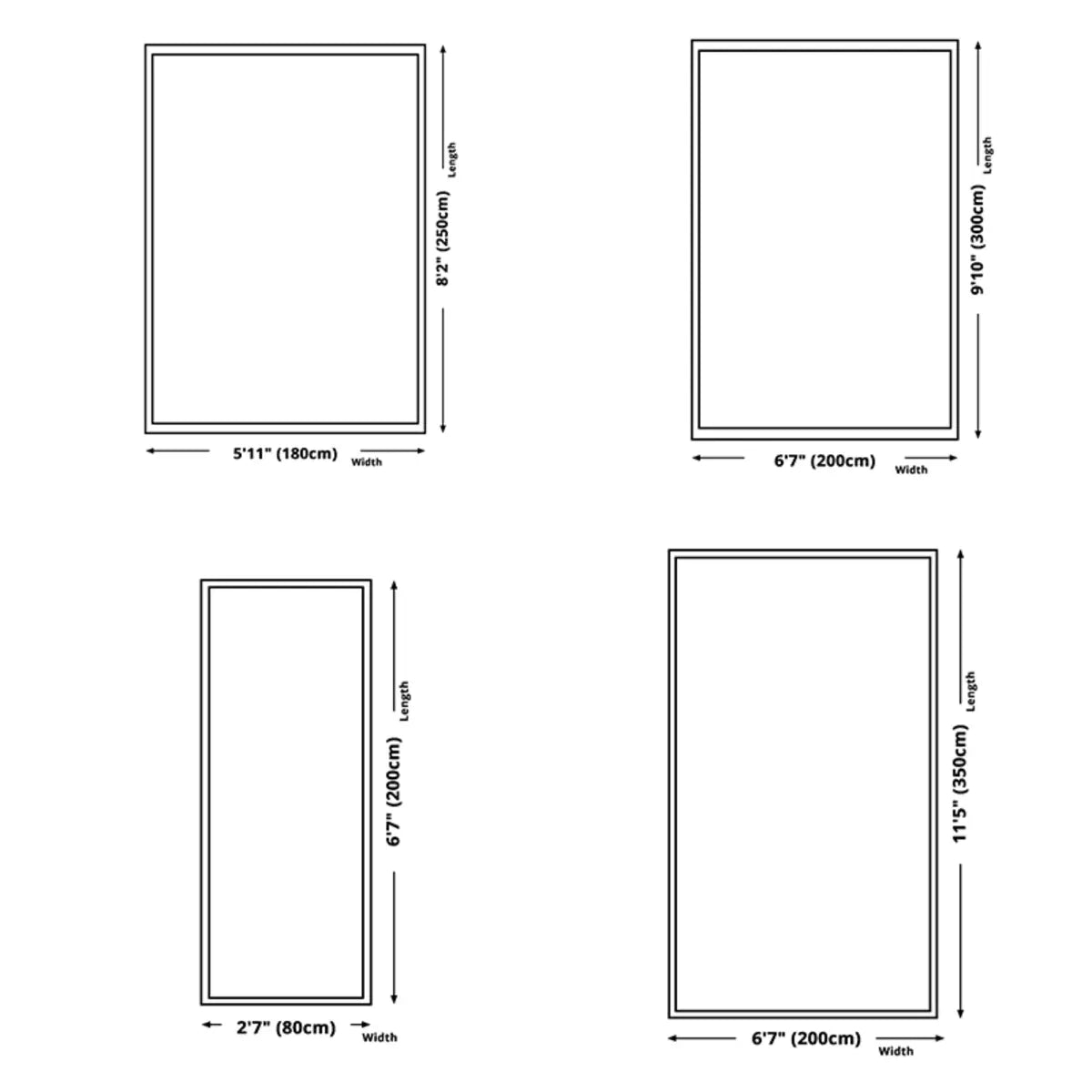 Beige-Black Contemporary Abstract Flannel Area Rug Image - 13