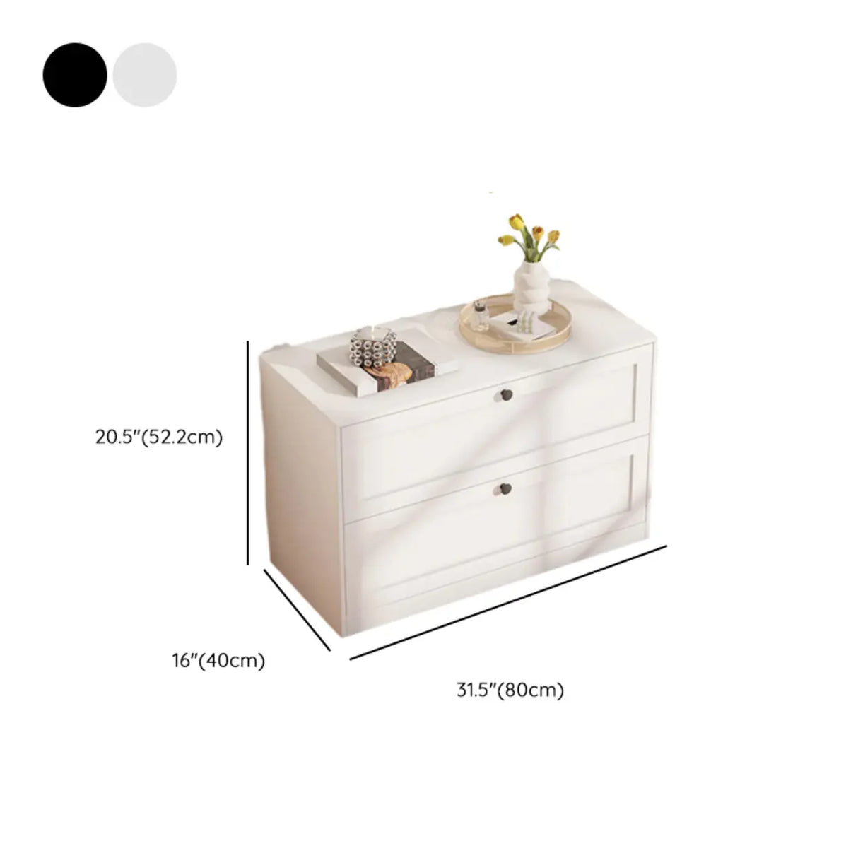 Beige Finish Metal Narrow Length Dresser for Drawers Image - 28