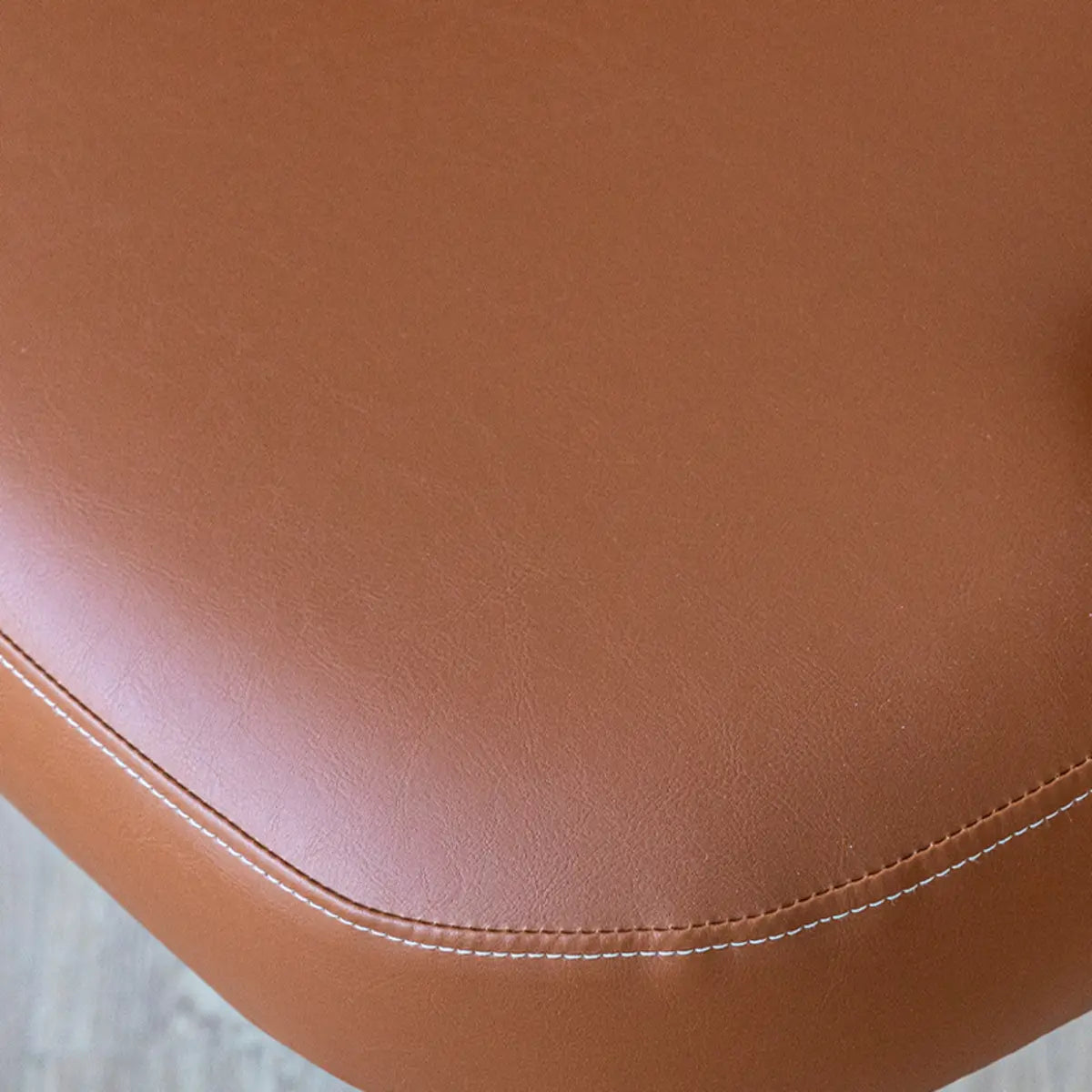 Beige Fixed Back Wood Four Legs Arm Chair with Pillow Image - 13