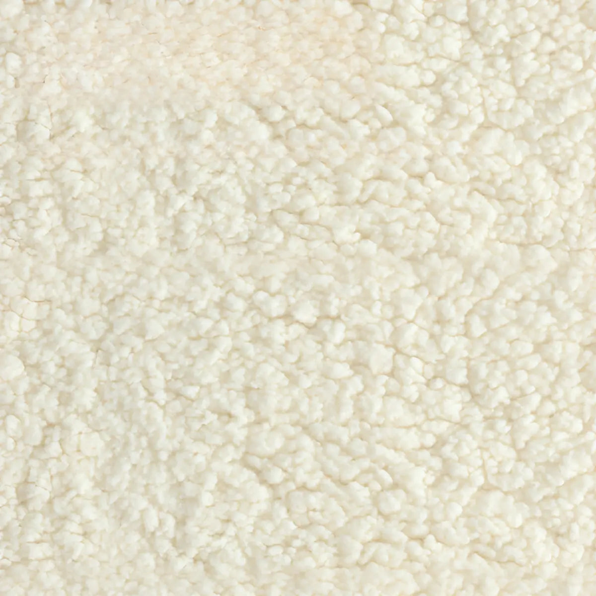 Beige Sherpa Fabric Curved Back Accent Chair with Arms Image - 6