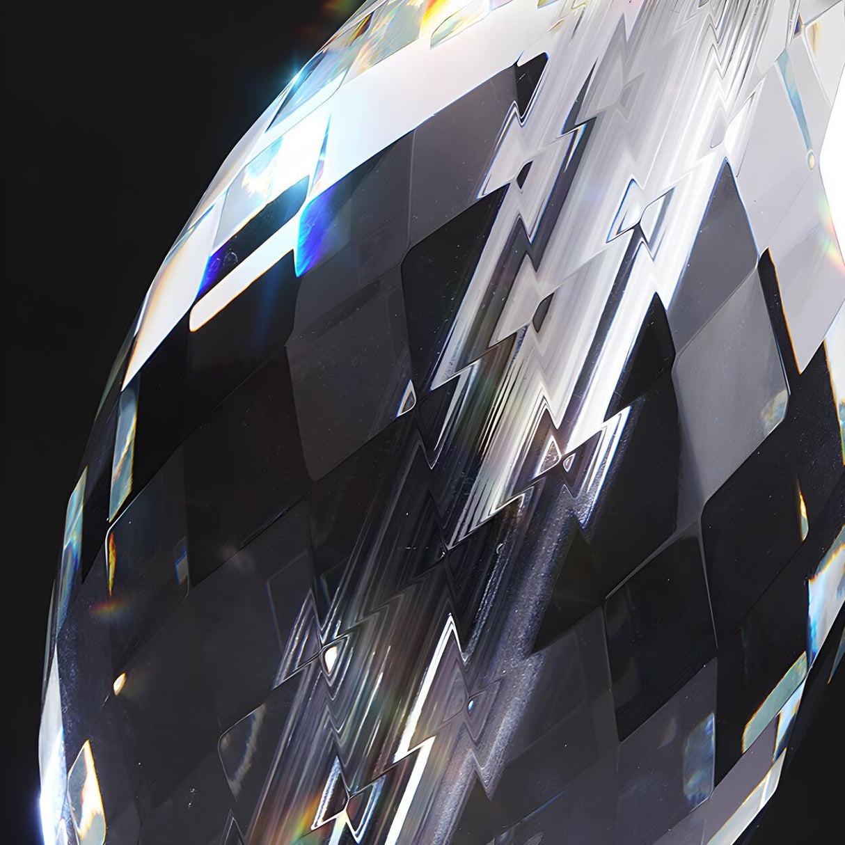 Bell-Shaped Fabric Shade Clear Crystal Base Table Lamp Image - 6