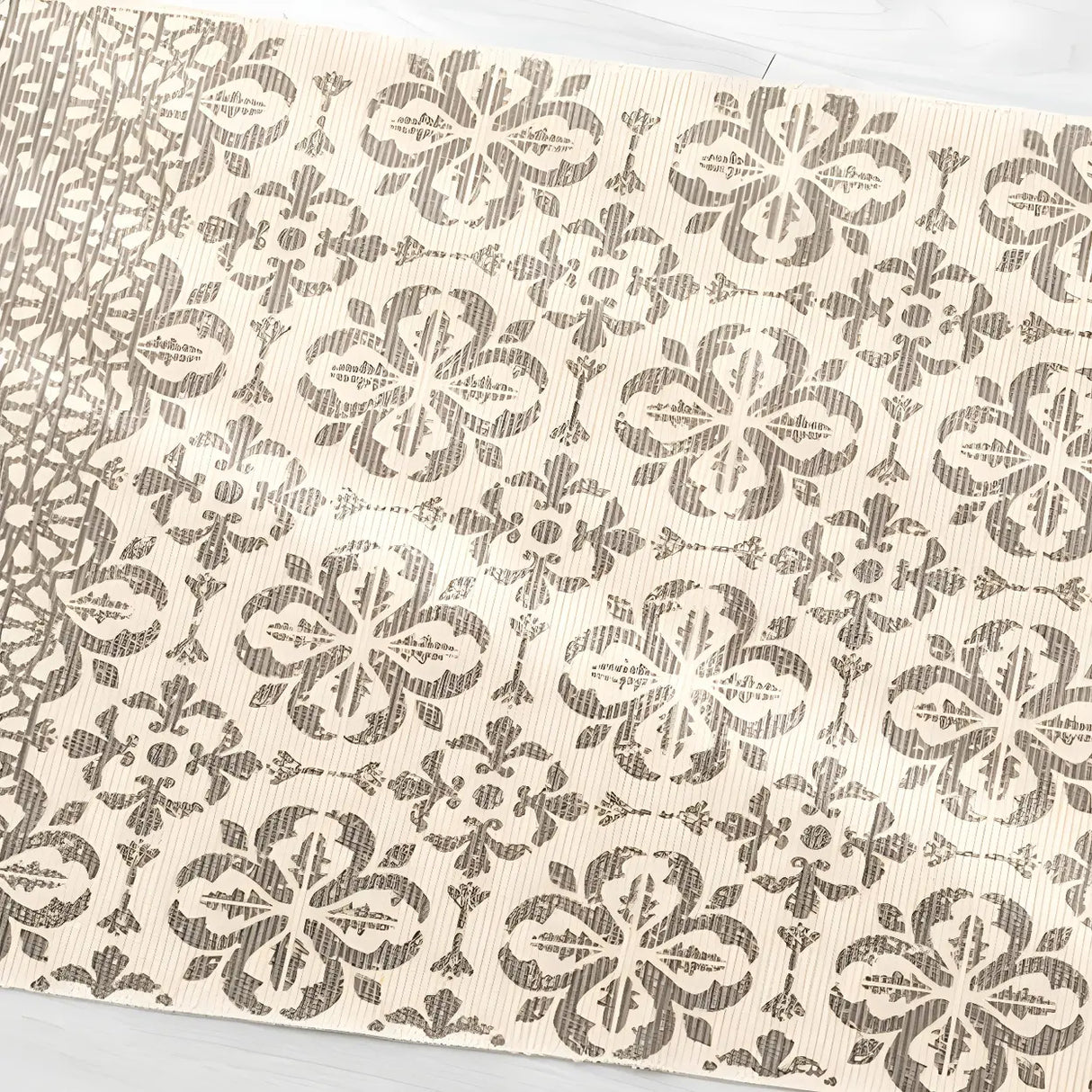 Black Bedroom Geometric Cotton Linen Tassel Area Rug Image - 12