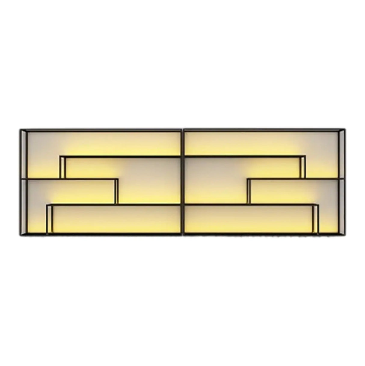 Black Industrial Metal Large Wall Wine Rack Organizer Image - 10