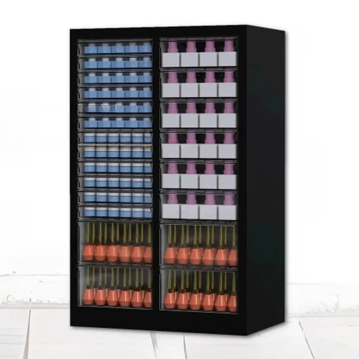 Black Steel Fire Resistant Storage Filing Cabinets Image - 23