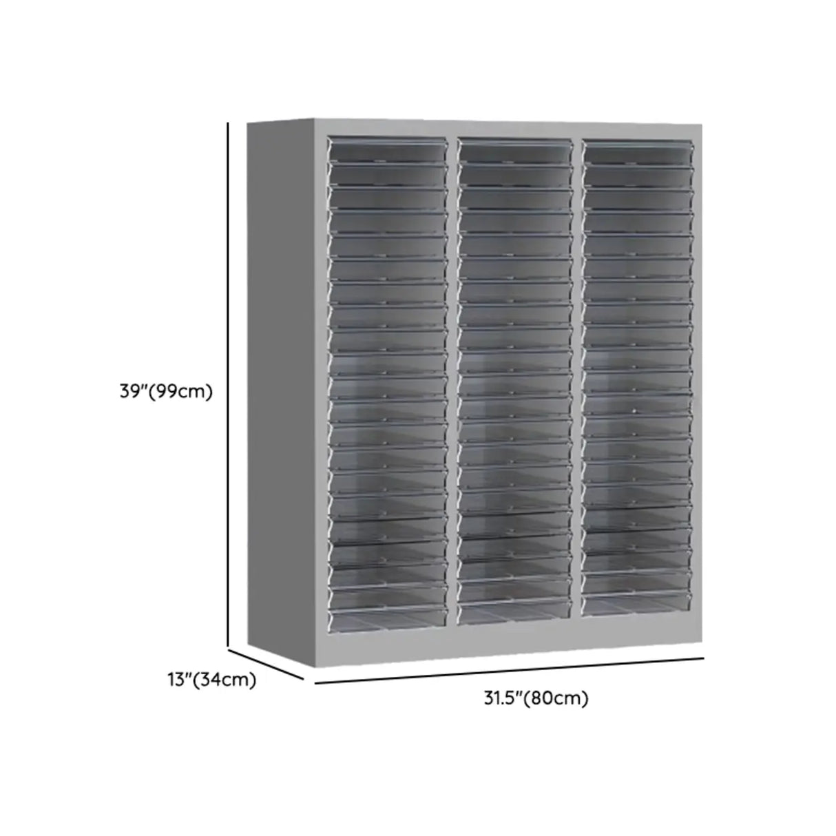 Black Steel Fire Resistant Storage Filing Cabinets Image - 59