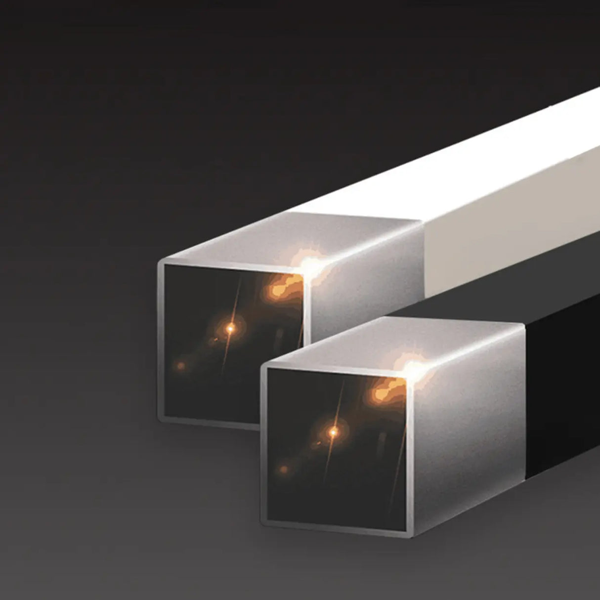 Black Trendy Open Back Steel Vertical Display Bookshelf Image - 5