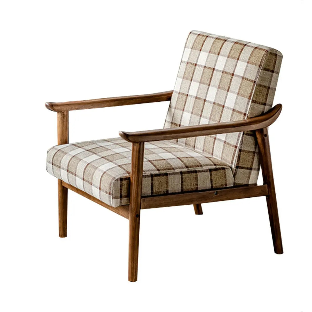 Blackish Green Stain Resistant Oiled Leather Arm Chair Image - 7