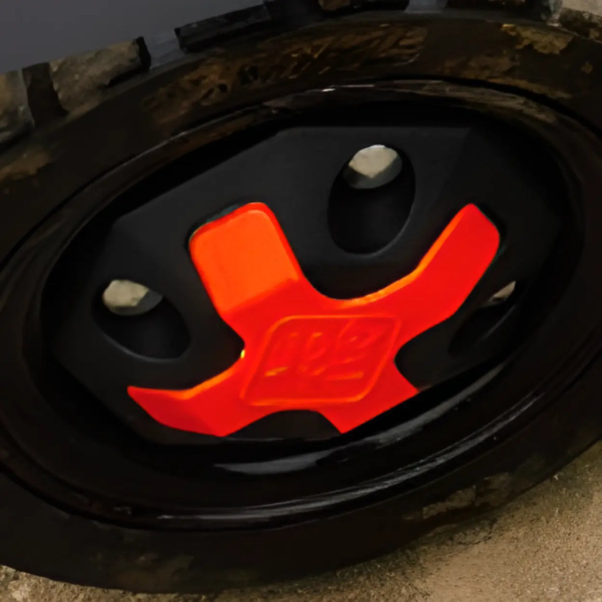 Blue Metal Flatbed Utility Cart with Four Casters Image - 6