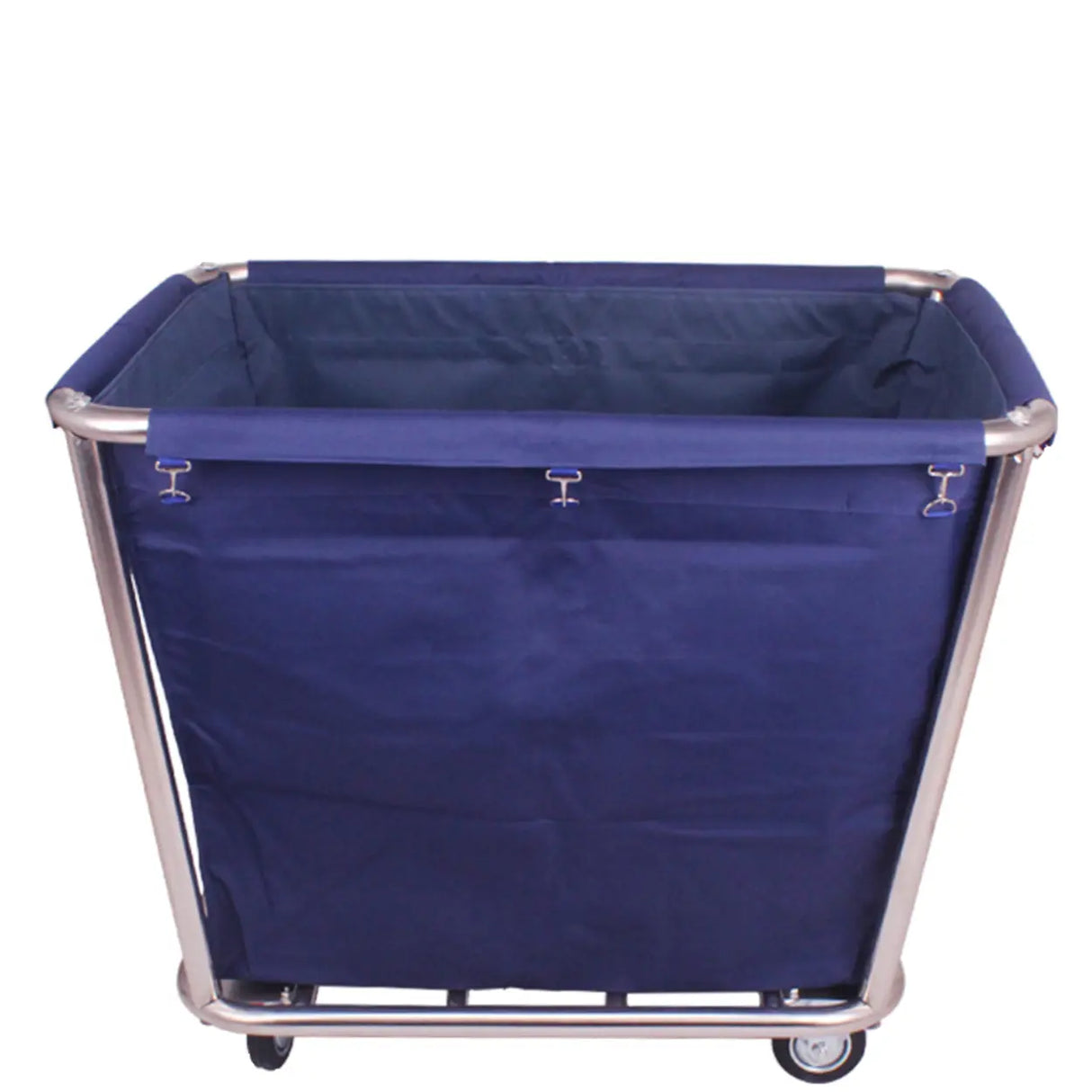 Blue Stainless Steel Large Storage Utility Carts Image - 11
