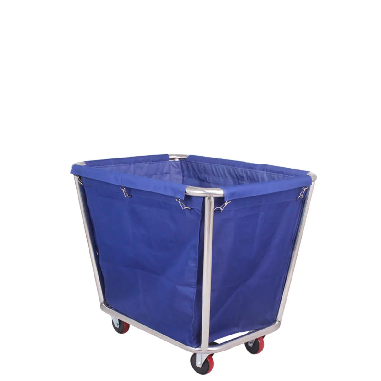 Blue Stainless Steel Large Storage Utility Carts Image - 2