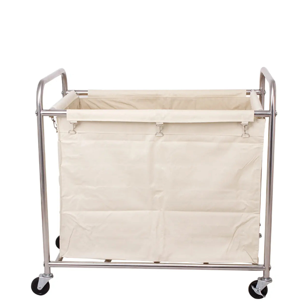 Blue Stainless Steel Large Storage Utility Carts Image - 4