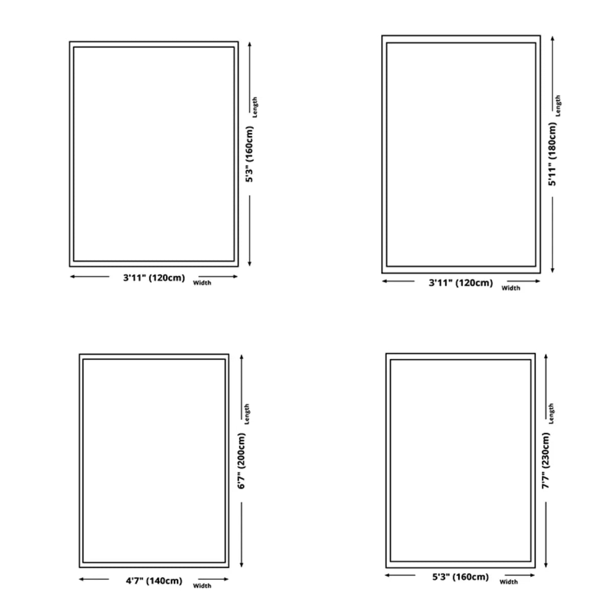 Boho-chic Rectangular Red Living Room Area Rug Image - 9