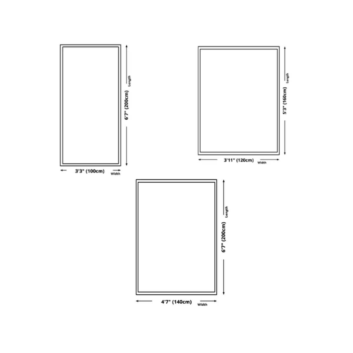 Boho Rectangular Polymer Geometric Aqua Area Rug