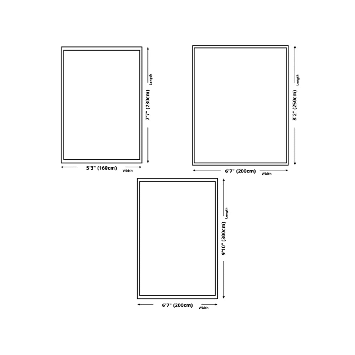 Boho Rectangular Polymer Geometric Aqua Area Rug Image - 25