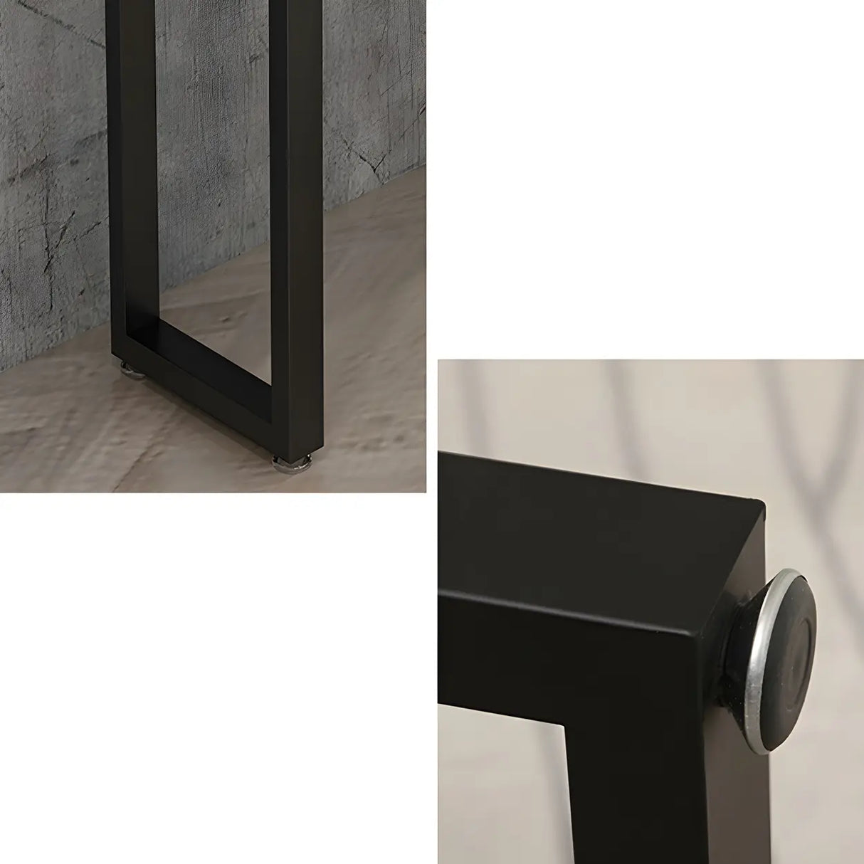 Brown Rectangle Pine Wood Large Tall Bar Table Image - 9