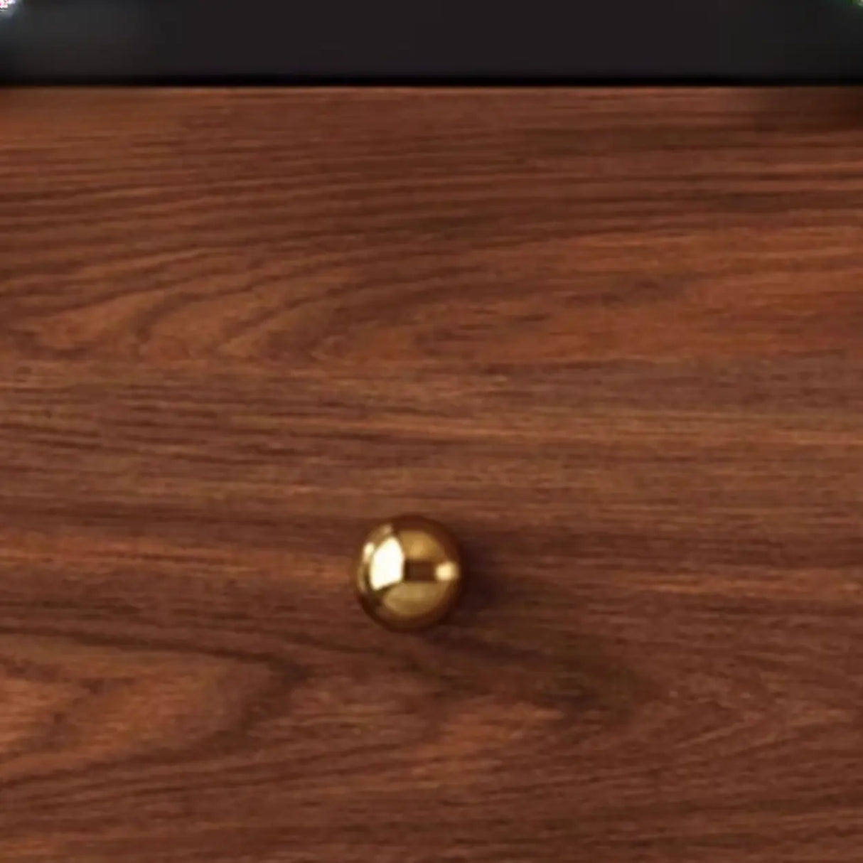 Brown Wood Metal Handle Dresser with Six Drawers Image - 10