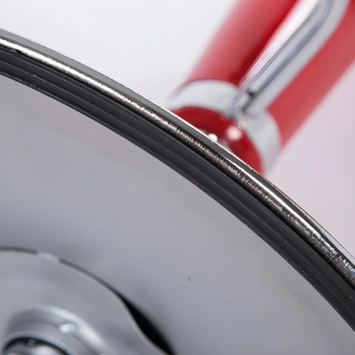 Bucket Chrome Adjustable Swivel Pedestal Bar Stool Image - 11