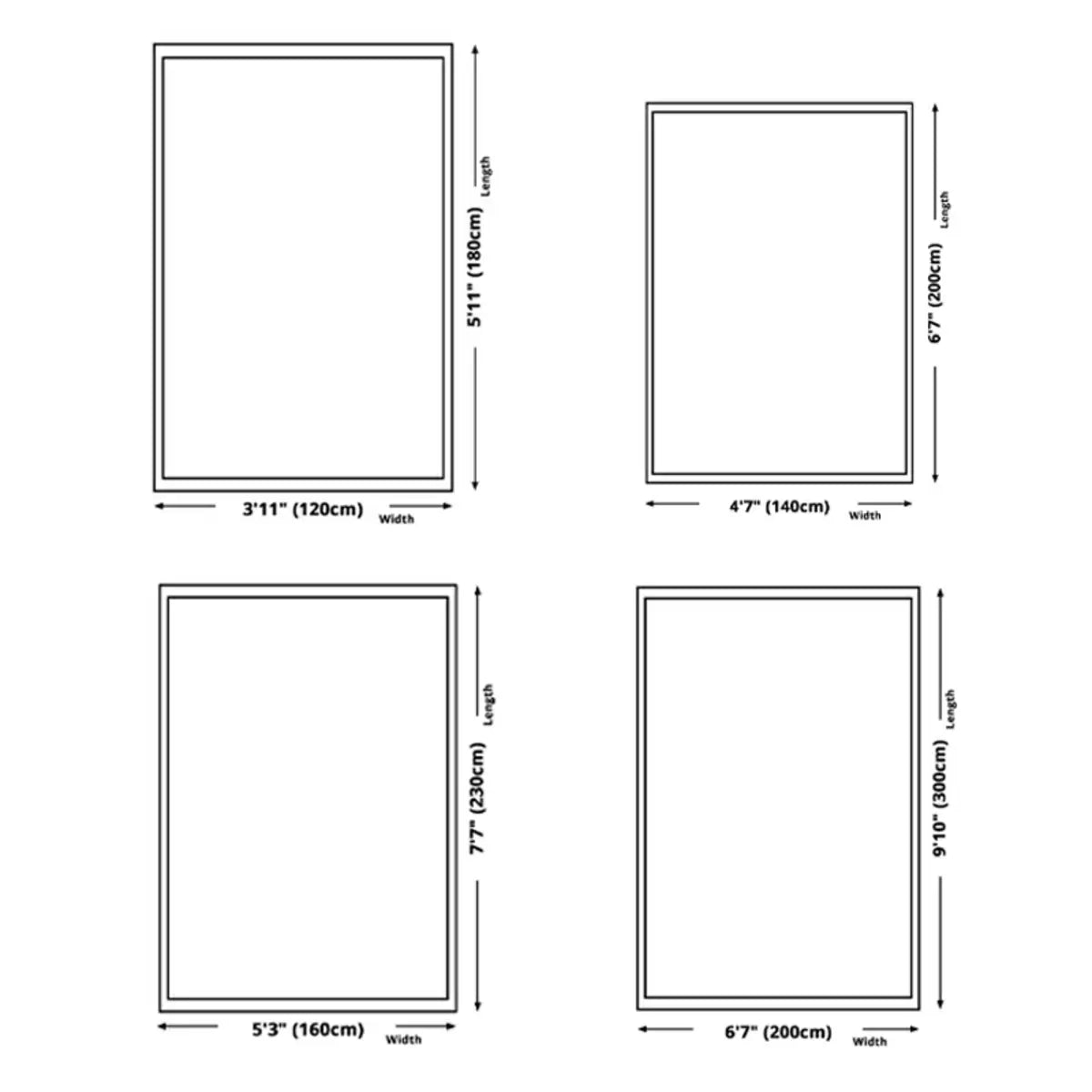 Casual Rectangular Floral Pattern Anti-Slip Area Rug