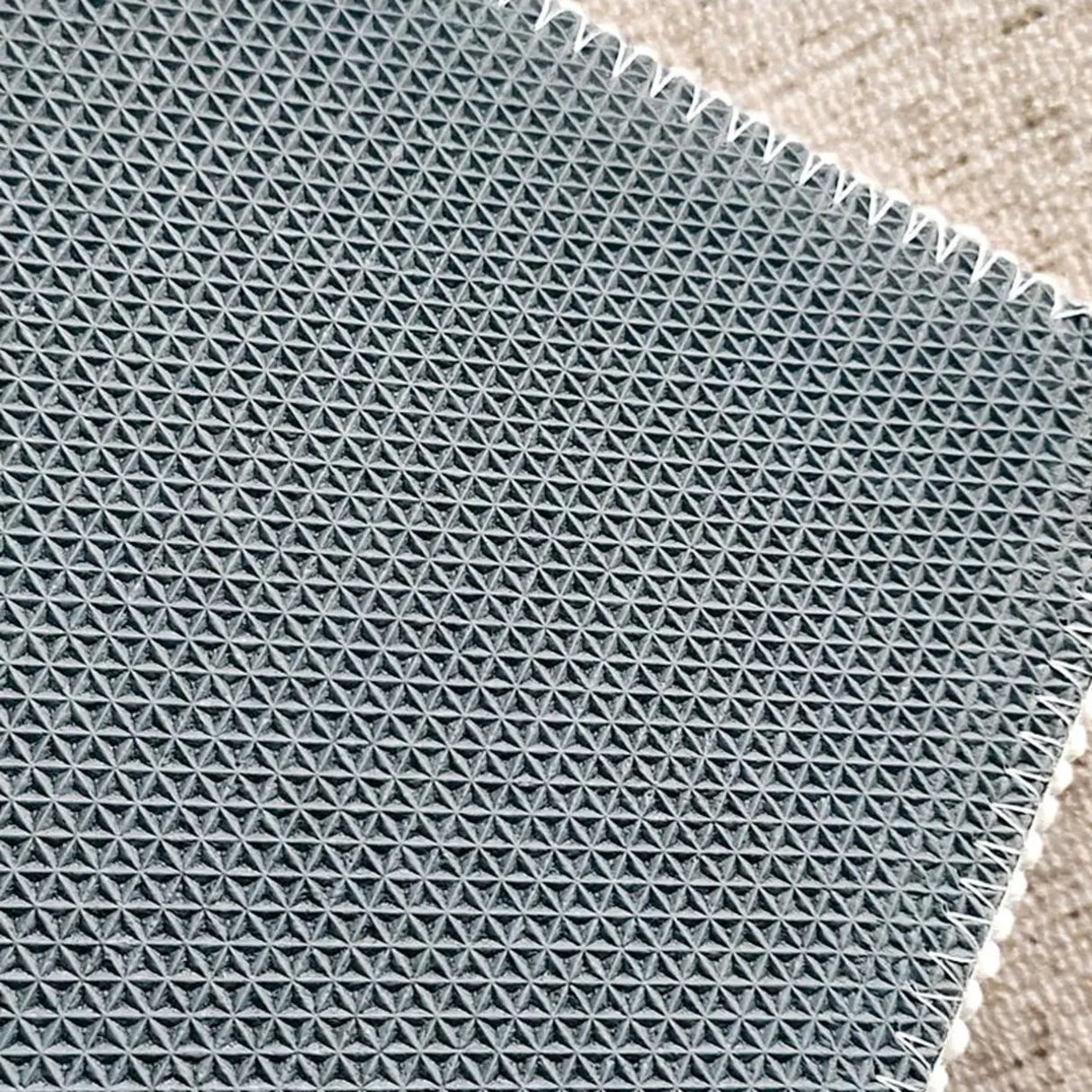 Casual Round Synthetic Beige Anti-Slip Area Rug Image - 10