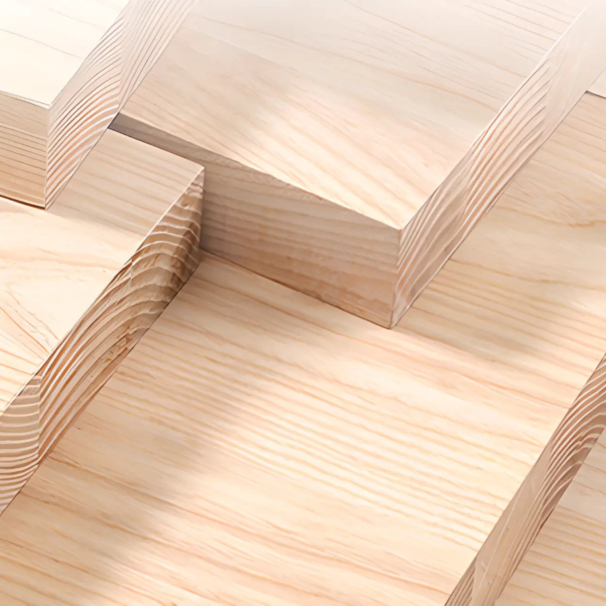 Casual Simple Open Back Wooden Ladder Display Bookshelf Image - 14