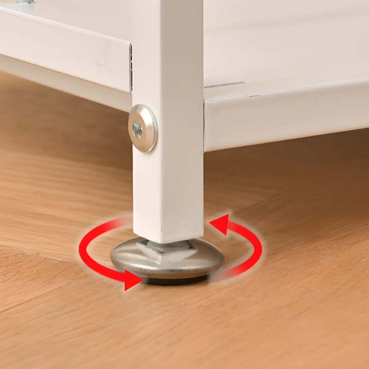 Casual Vertical Open Back Alloy Organizer Bookshelf Image - 15