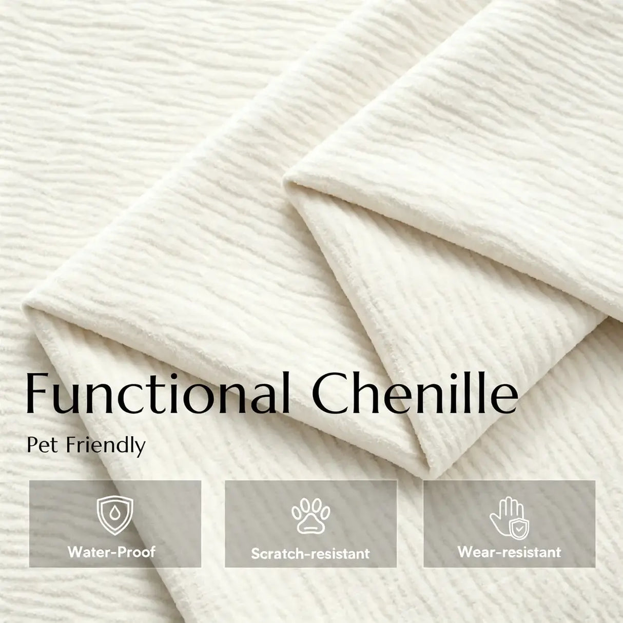 Chenille Modular Sofa with Storage and Memory Foam Image - 9