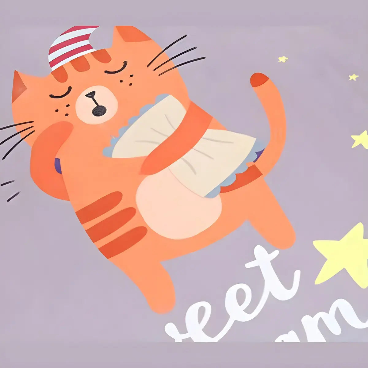 Christmas Round Polyester Santa Red Anti-Slip Area Rug Image - 11