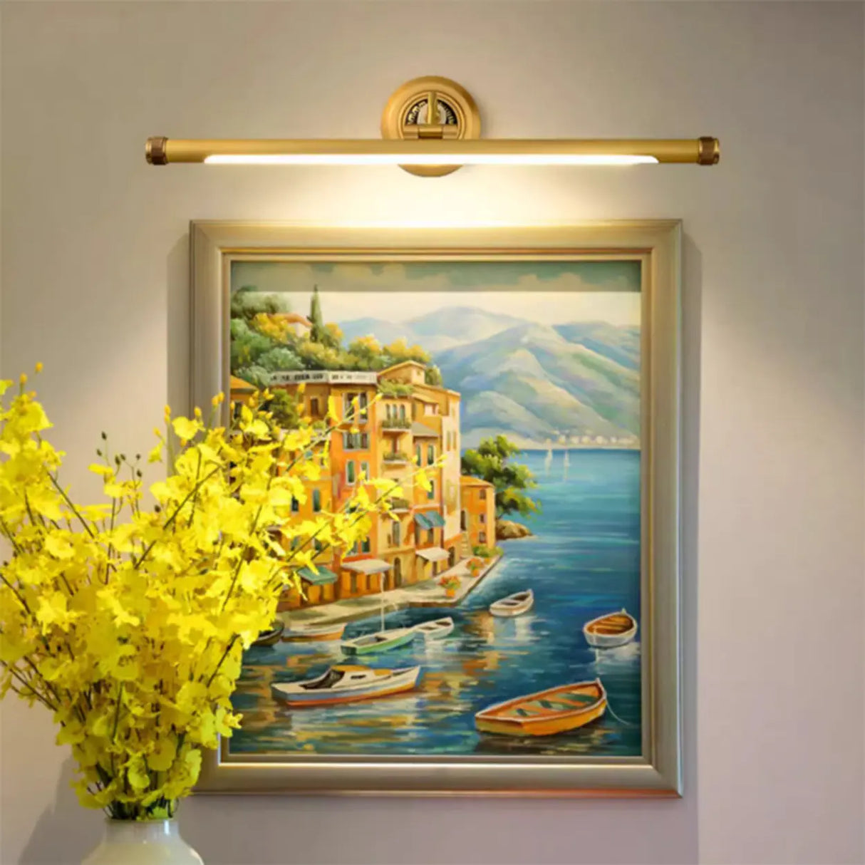 Classic Adjustable Bronze Bathroom Vanity Light Image - 4