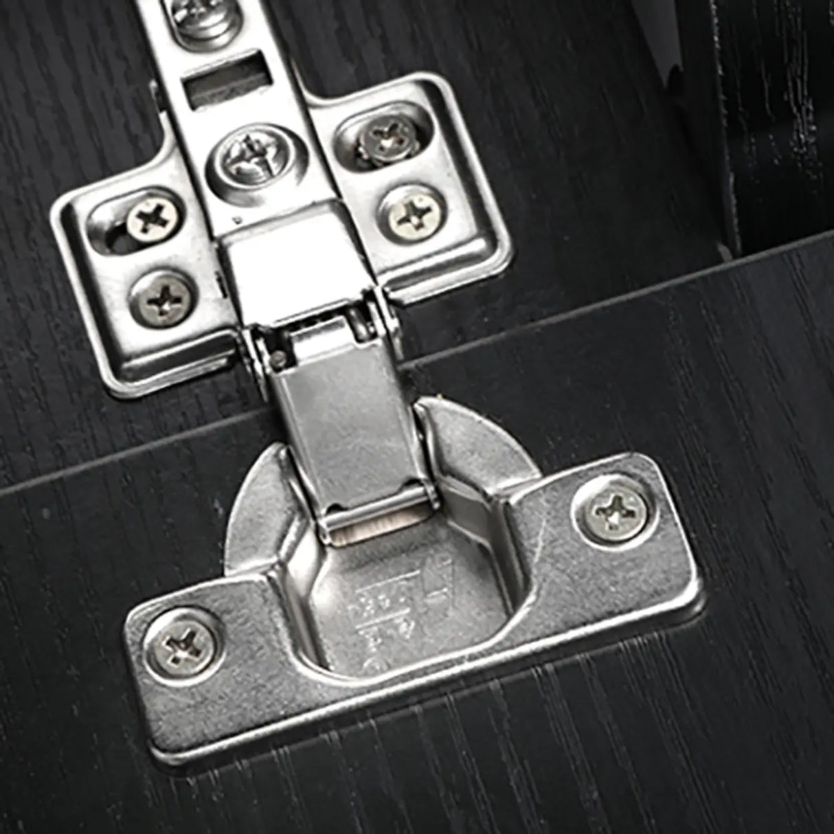 Classic Black Ceramic Single-Sink Wall Mount Bathroom Vanity Image - 14