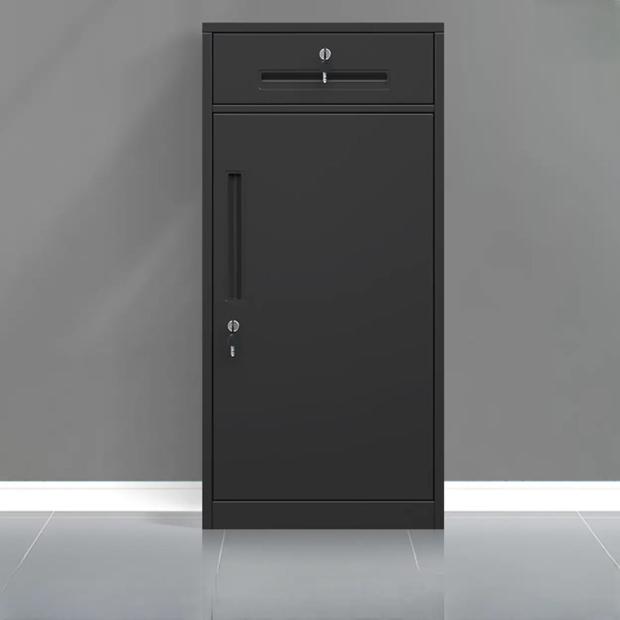 Classic Lockable Drawers Vertical Metal Filing Cabinet Image - 27