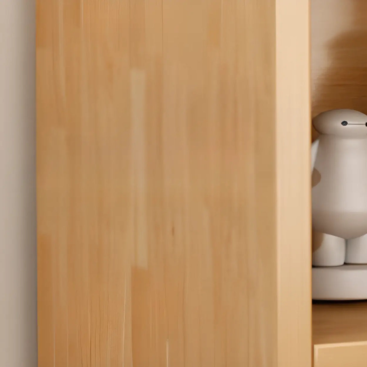 Classic Natural Finish Modular Cube Wood Bookcases Image - 12