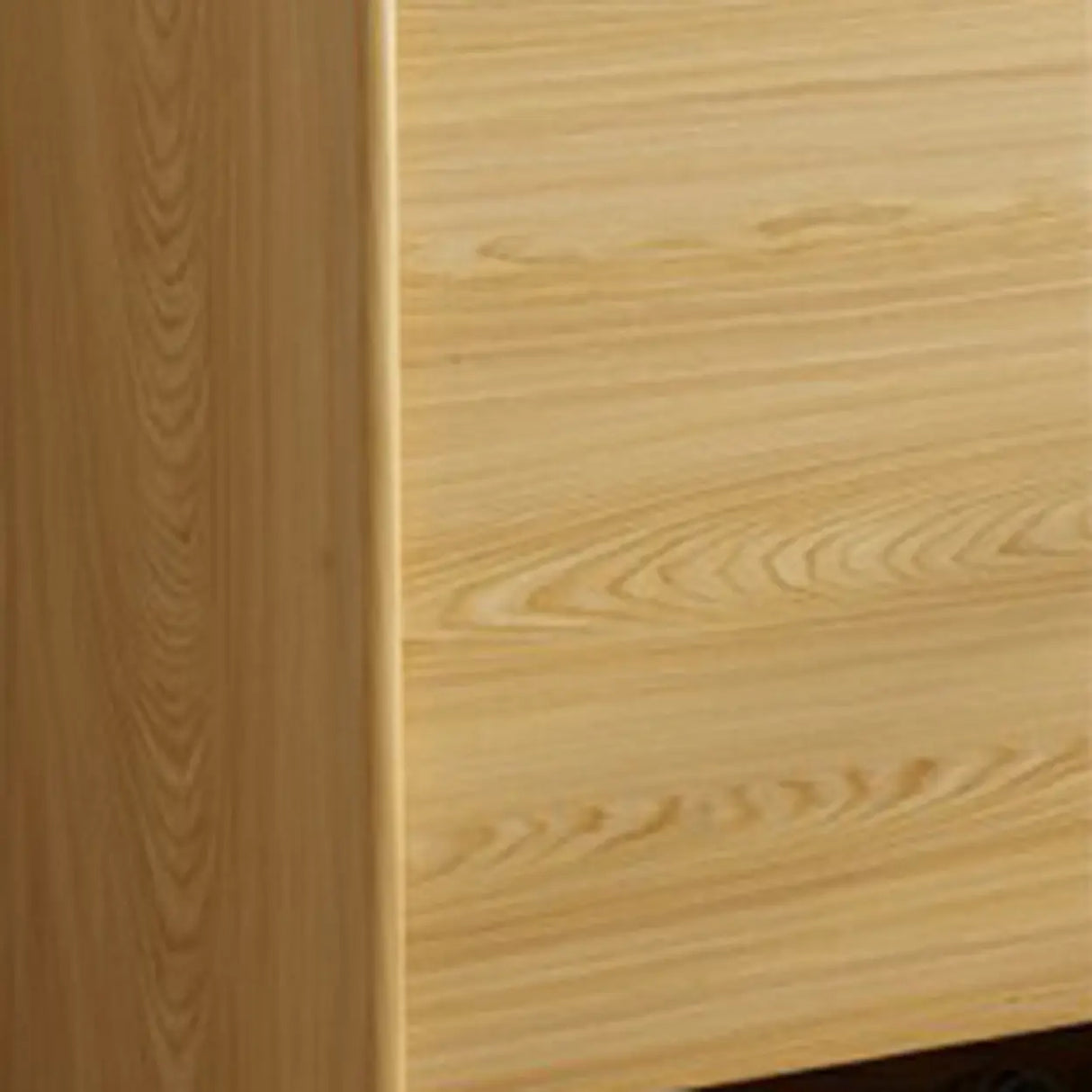 Closed Back Wood Hallway Oak Shoe Storage with Drawers Image - 13