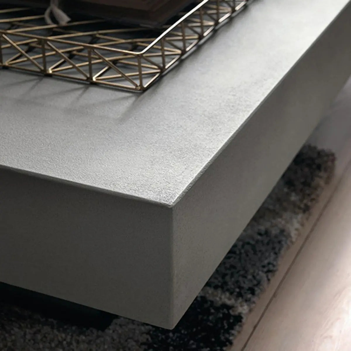 Collapsible Gray Wooden Coffee Table with Lift Top Image - 7