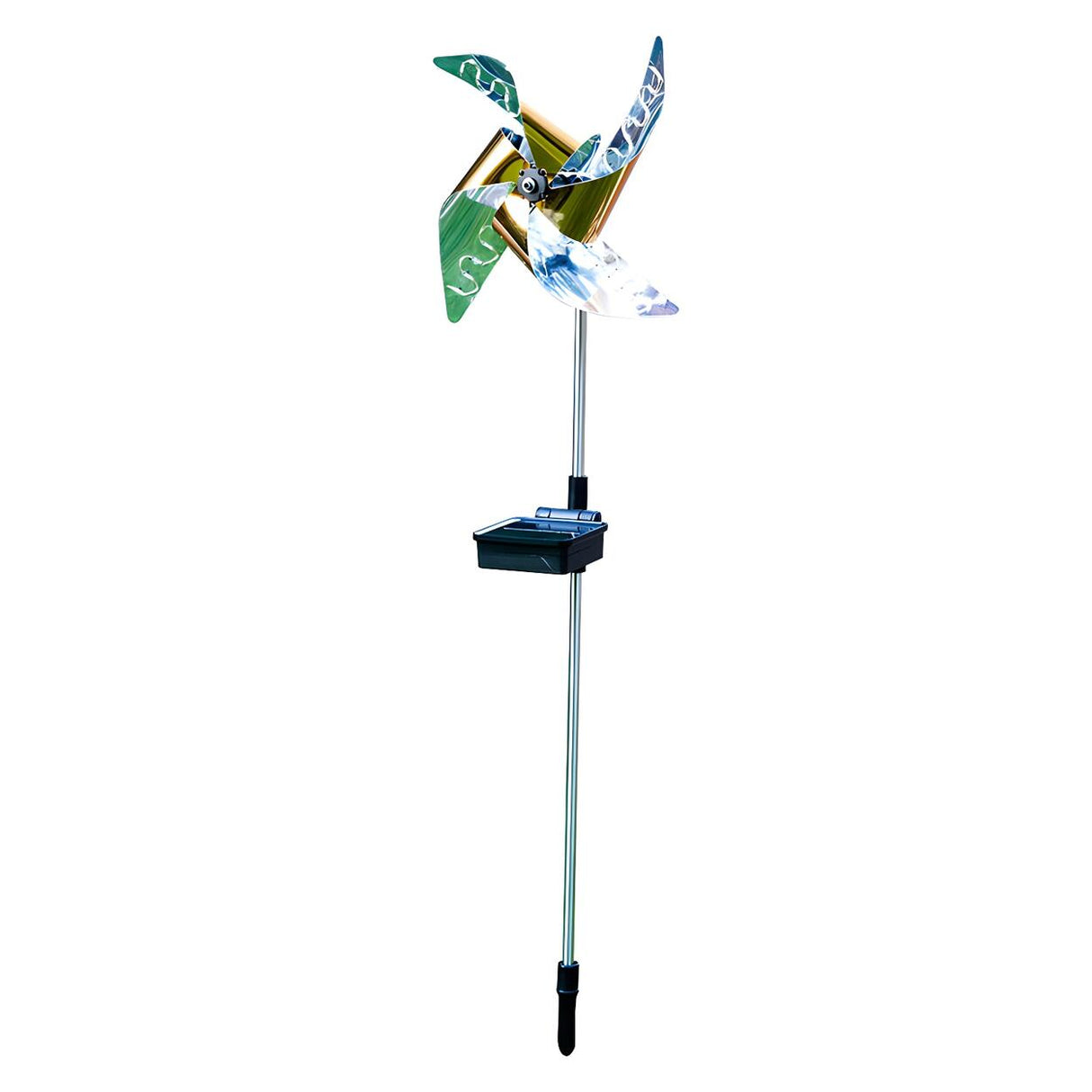 Colorful Windmill Garden Decorative Landscape Lighting Image - 5