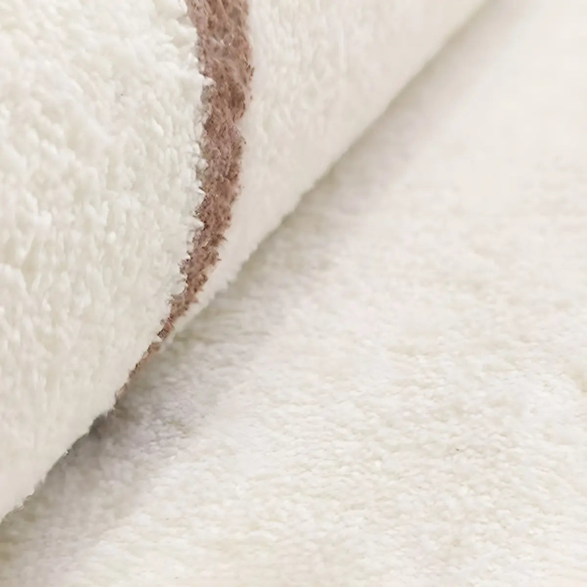 Contemporary Abstract Wool Cloud-Shaped Green Area Rug Image - 6