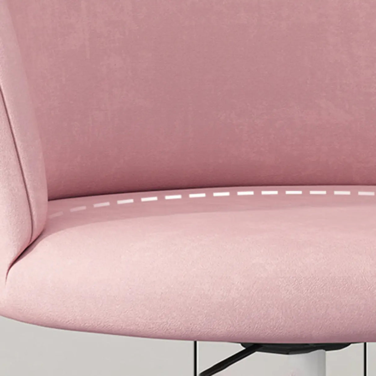 Contemporary Adjustable Ergonomic Upholstered Office Chair Image - 12