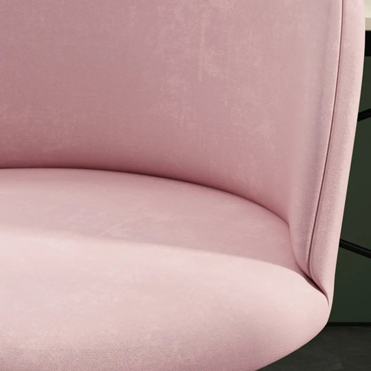 Contemporary Adjustable Ergonomic Upholstered Office Chair Image - 14