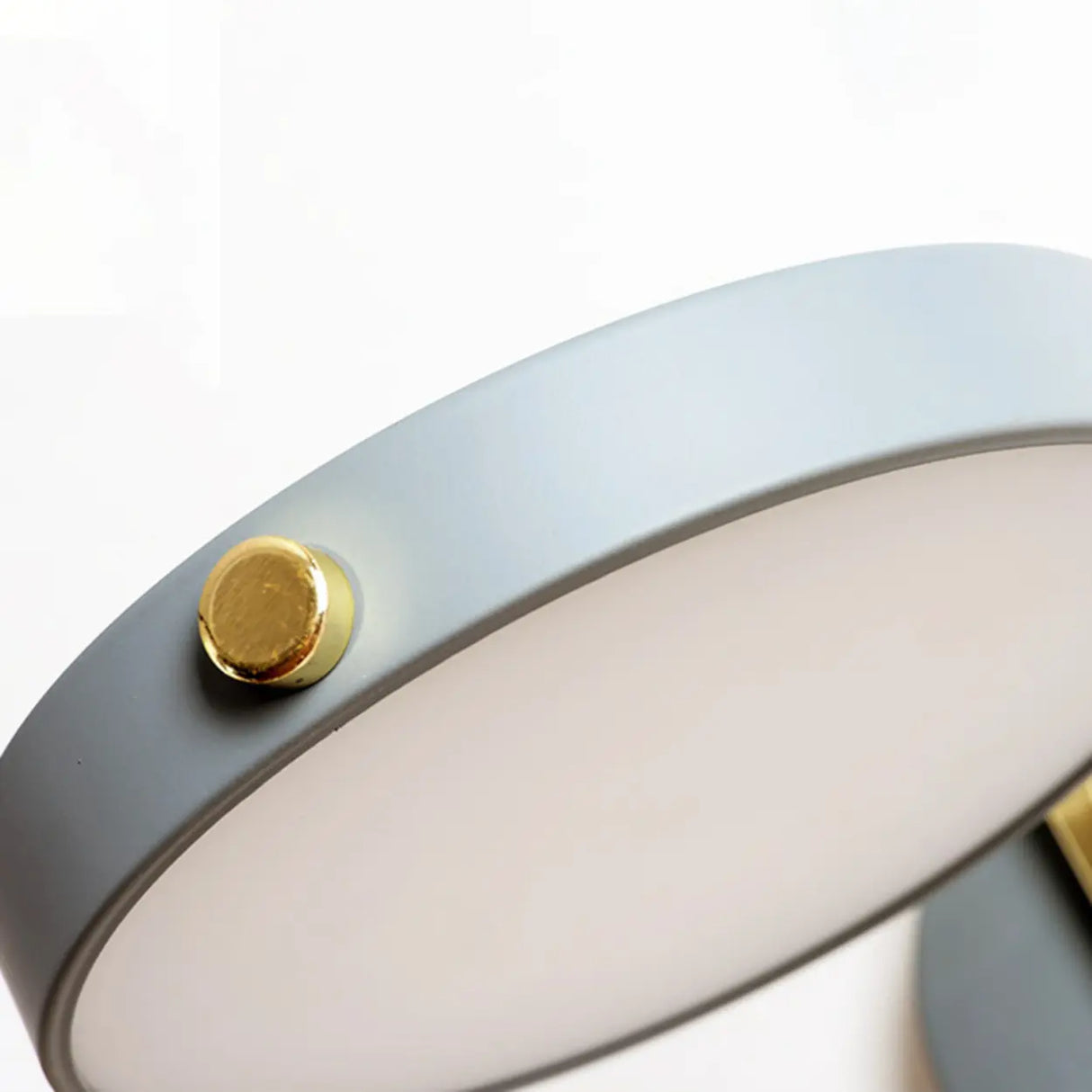 Contemporary Adjustable Round Metal LED Wall Sconce Image - 12