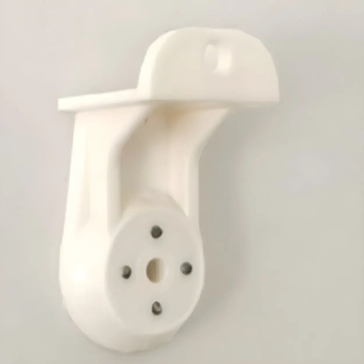 Contemporary Floating Wall Shelf Natural Wood Bookcase Image - 12