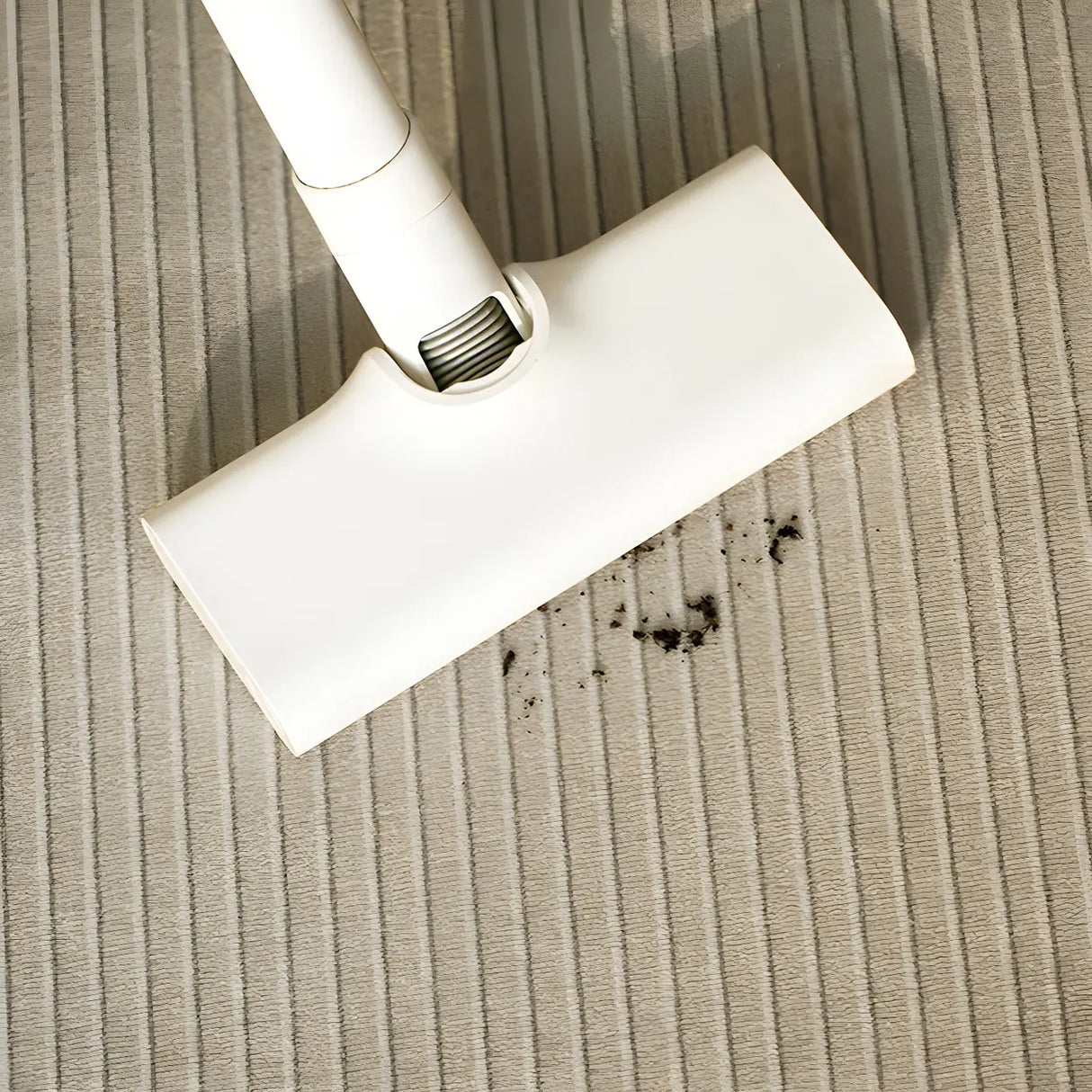 Contemporary Geometric Flannel Apricot Area Rug Image - 10