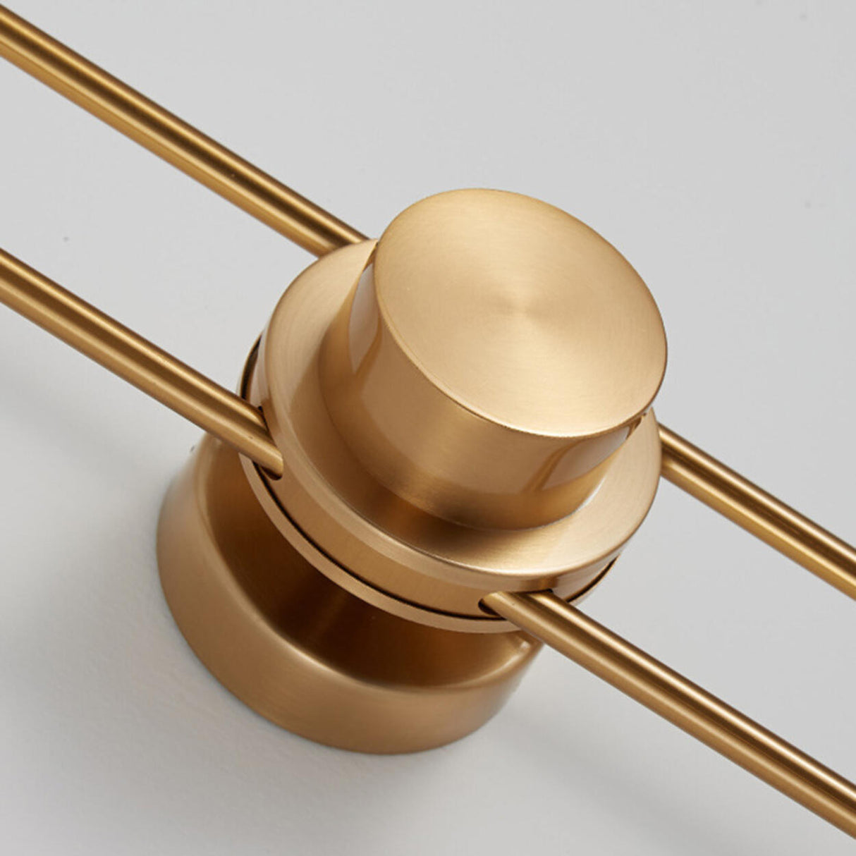 Contemporary Gold Circular LED Wall Sconce Light Image - 9