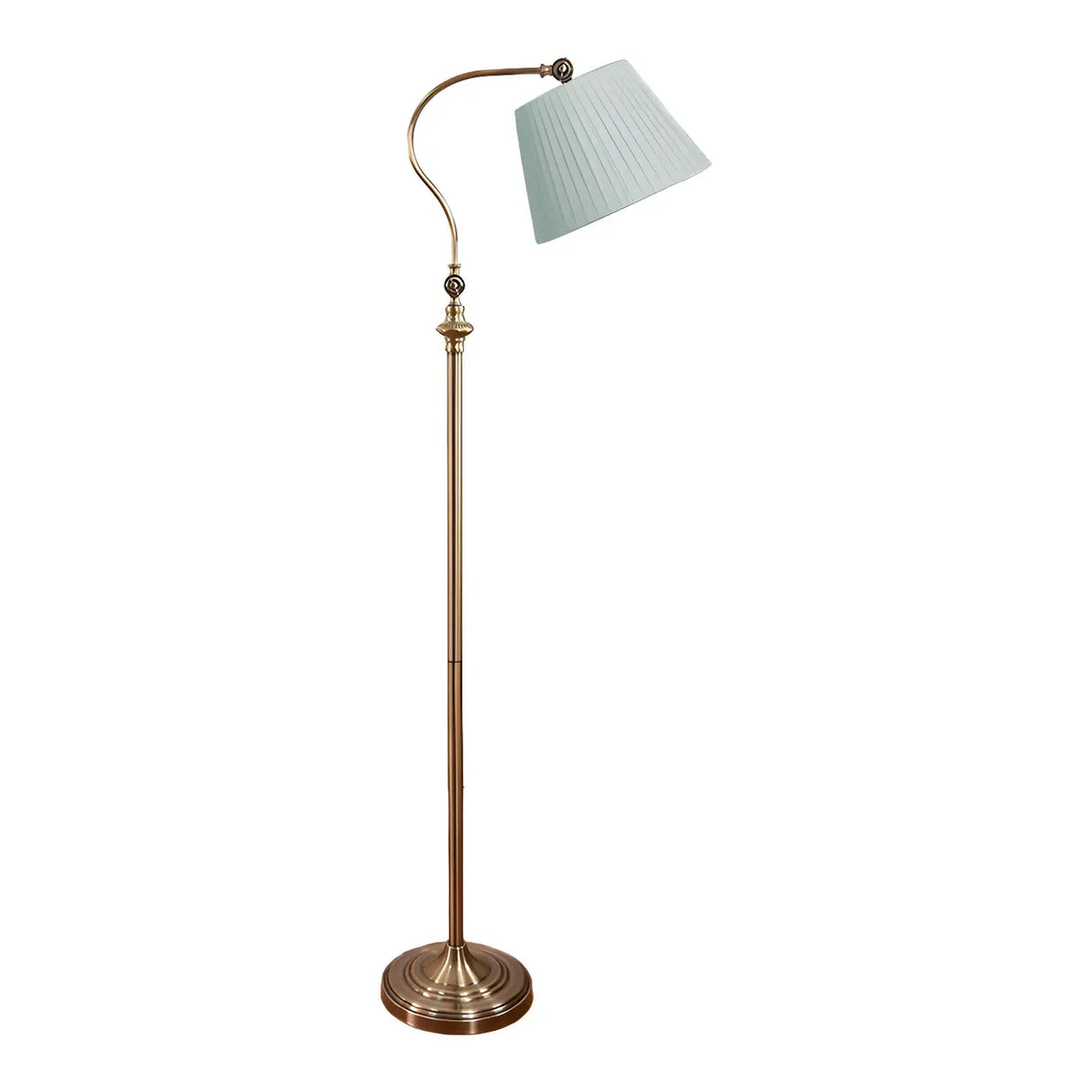 Contemporary Gold Dome Metal Living Room Floor Lamp Image - 10