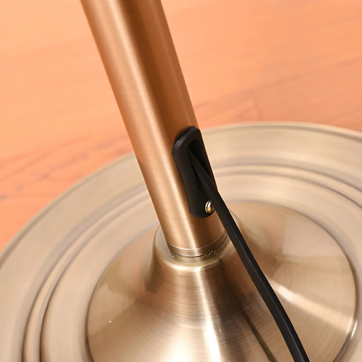 Contemporary Gold Dome Metal Living Room Floor Lamp Image - 13