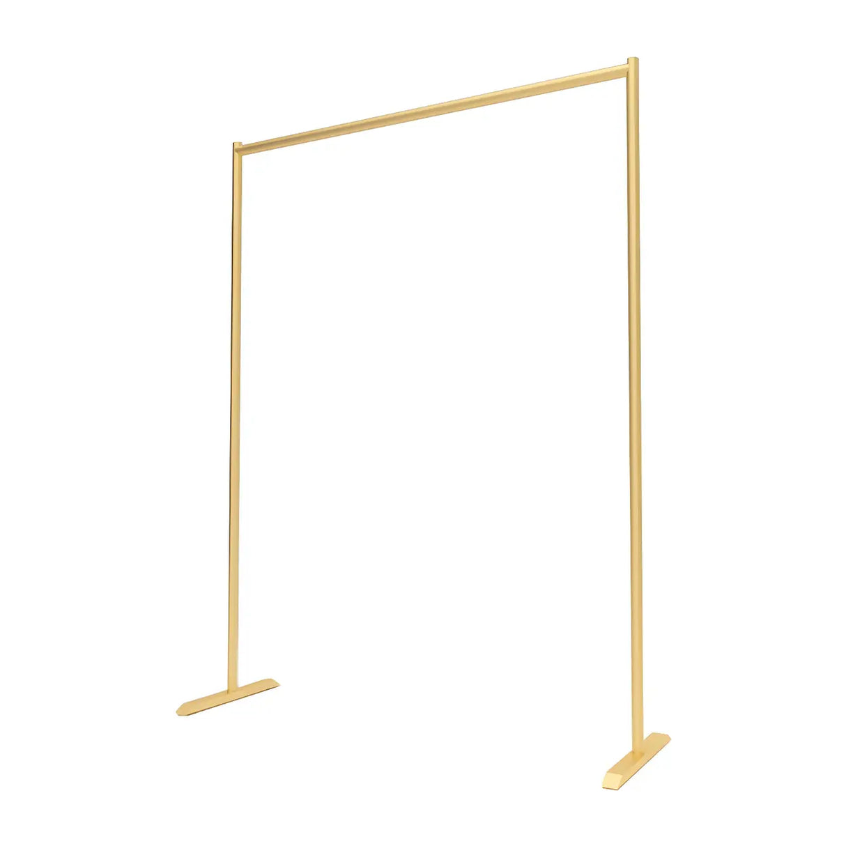 Contemporary Gold Metal Freestanding Entryway Coat Rack Image - 5