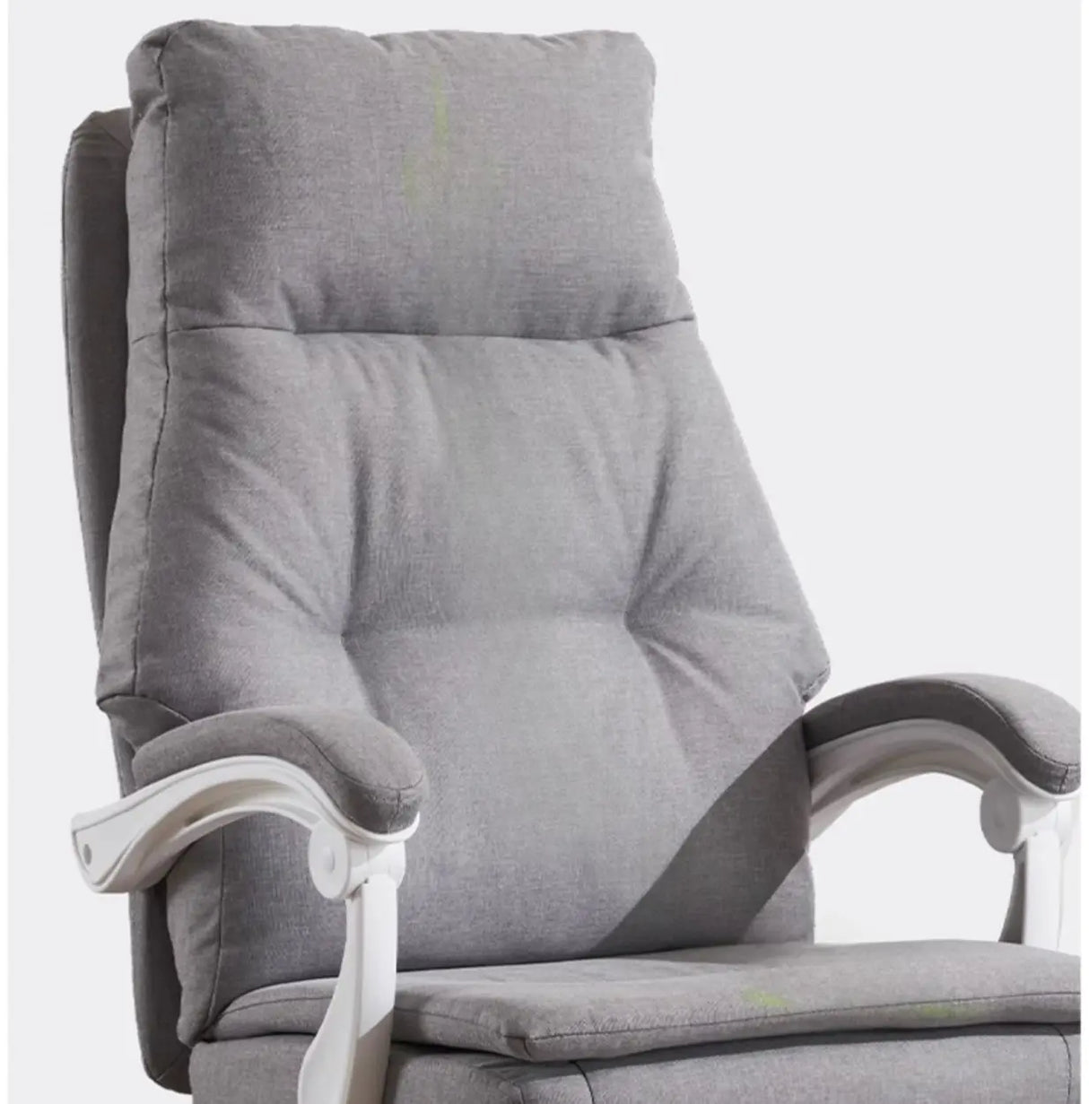 Contemporary High-Back Fabric Recline Office Chair Image - 12