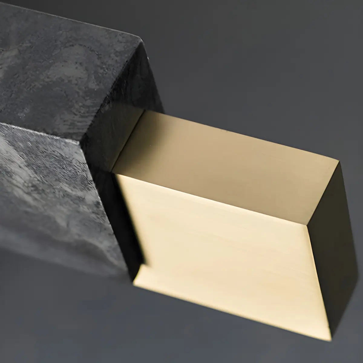 Contemporary Marble Linear Large Black Pendant Island Light Image - 15