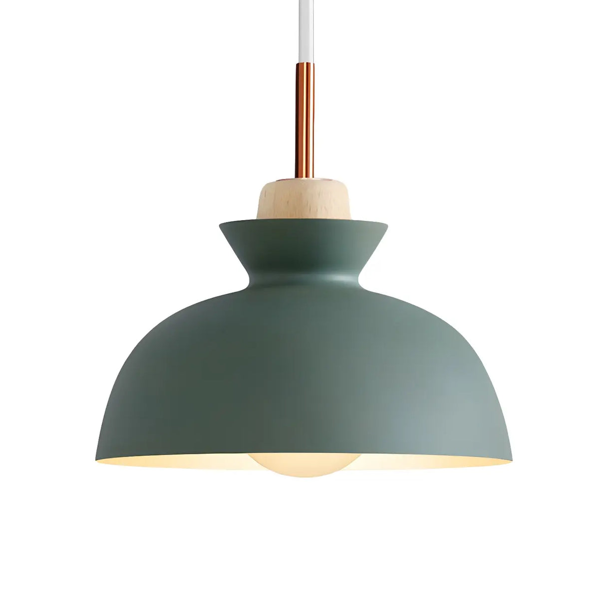 Contemporary Mini Cone Dome Metal Pendant Light Image - 18